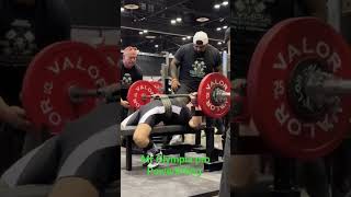 Nikos kalivas #benchpress #powerlifting #olympia #florida #usa #orlando #fitness #gym #shorts #yt