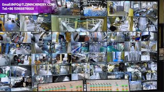 Real-Time Monitoring and Siemens Programed PLC Fertilizer Production line Digital Control System.