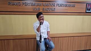 Vocal Solo perwakilan Kantor Pertanahan Kabupaten Badung