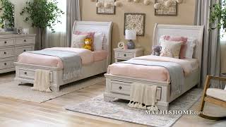 Ashley Robbinsdale Twin Bed