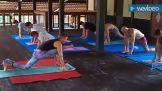 Daily Yoga G-Land Joyos Surf Camp 13 August 2019