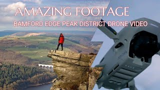 🔴Bamford Edge-Peak District Derbyshire Drone Video