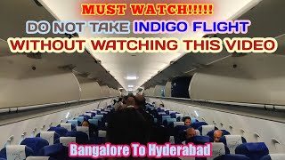 Indigo Flight Experience | Bangalore To Hyderabad | Airbus A321 |Bangalore Hyderabad Airport Vlog