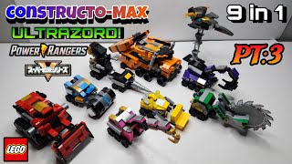 Constructio- Max Megazord Review| Lego Megazord| Lego MOC|PART 3| #lego #gogopowerrangers #megazord