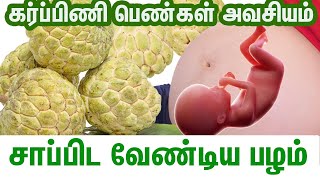 சீத்தாப்பழத்தில் இவோலோ விஷயங்கள் இருக்கு தெரியுமா கர்ப்பிணி பெண்கள் கண்டிப்பா இந்த பழம் சாப்பிடுங்க