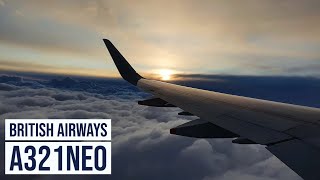 British Airways Airbus A321NEO ✈ Departing Heathrow Airport