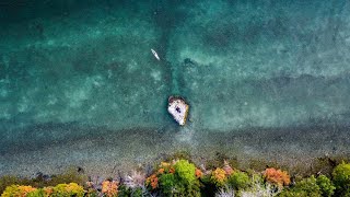 Les Cheneaux Islands Drone - Mavic Mini - Michigan 2020 July