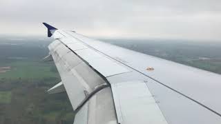 SAS - Airbus A319 - Landing at Hamburg International Airport