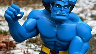 X-Men Animated Series BEAST Mini Bust Unboxing & Review (Diamond Select Toys Marvel)