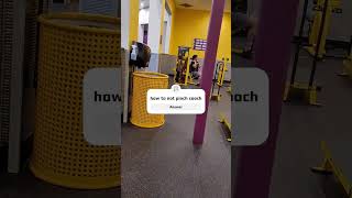 How to not pinch gooch on gym equipment #gym #planetfitness