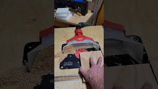 the Milwaukee air tip #woodworker #woodwork #dust #dustcollector #router #woodworking #intresting