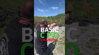 Basic Close Protection Officer shooting and tactics training.