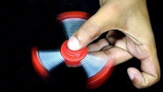 How to Make a FIDGET SPINNER without a bearing. FIDGET SPINNER HOW TO MAKE