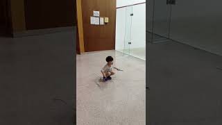 He keeps on trying! #kids #skipping #jumping #rope #sports #shorts