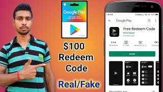 100% free google play redeem code | how to get free google play redeem code