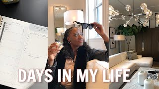 VLOG: dinner date w/bae, new ring light, personal goals + prep for the work week | Food Scientist