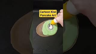 Cartoon Kiwi Pancake Idea #shorts