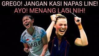 😱 SIP!1 PASTI KEREN NIH! Gregoria Mariska Tunjung vs line hojmark kjaersfeldt. Badminton Bulutangkis