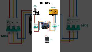 How To DG Connection 3 Phase Daigram #shorts #short #viral #ytshorts #shortvideo #electrician