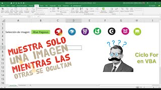 📍MOSTRAR Y OCULTAR IMÁGENES 🏞en Excel con Código VBA