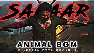 SALAAR Edit 4K | FT. Animal BGM | REBEL STAR PRABHAS | 4K EDITS | WHATSAPP STATUS 😈 | GG EDITZ💯