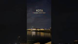 Kota riverfront #nightview #kotariverfront chambal river front #kotachambalriverfront