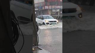 Tata Nexon EV Crossing Flood water #chennaiflood #cyclone2023