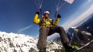 Speedflying Winter Begunjščica