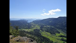 Views from Mount Maxwell observation area on Salt Spring Island, BC - ihikebc.com