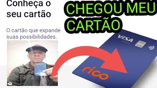 CHEGOU O MEU CARTÃO DA RICO VISA INFINITE 💳😃