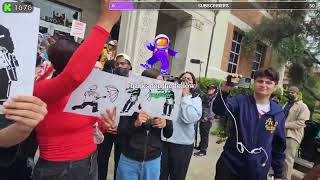 SJC VS PALESTINE PROTESTORS IN UCLA