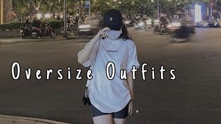 OVERSIZE OUTFITS IDEA | KOREAN FASHION | KOREAN OUTFIT | ASIAN OUTFITS #aesthetic #trend