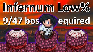 🔴LIVE - Terraria Infernum (Low%): WoF First Boss