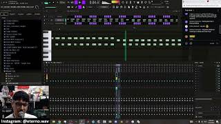 Late night techno track in Fl Studio 21 (Stream #185)