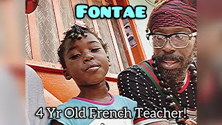 MEET FONTAE OUR 4YR OLD FRENCH TEACHER | LIBREVILLE GABON🇬🇦