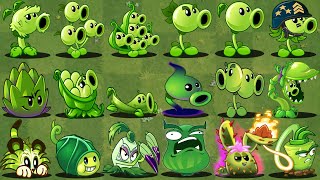 All Green Plants Vs Team Modern Day Zombies-Which Plant Is Best?PvZ 2