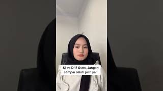 Apa Perbedaan dan Persamaan Kuliah S1 vs D4? Yuk simak ini!