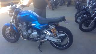 XJR1300 with Mostyn Wasp exhausts