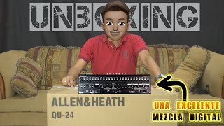 Mezcladora Digital Allen and heath Qu24 ¿Es la mejor? - Unboxing Review rápida