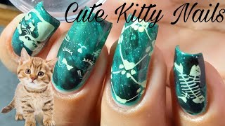 Cute Kitty Nails for Beginners || Born Pretty || Dance Legend