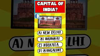 What Is The Capital of India? #quiz