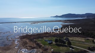 Drone Video over Bridgeville,Quebec Canada