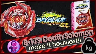 B-179 Death Solomon Last Beyblade for Beyblade Burst Super King | #Uncle Willson #Grand bey #战斗陀螺