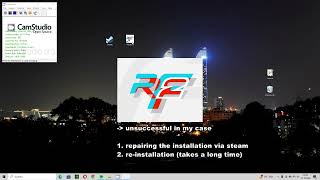 rFactor2 (rF2) - not starting any longer - repair a defect installation - startet nicht HowTo