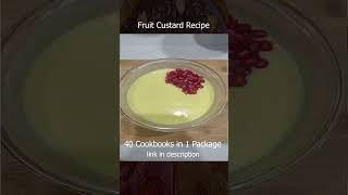 Fruit Custard Recipe #shorts