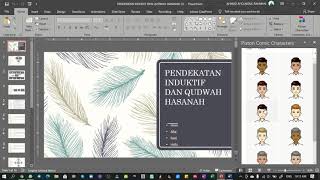 CARA NAK TAMBAH ANIMASI KARAKTER DALAM MICROSOFT POWERPOINT