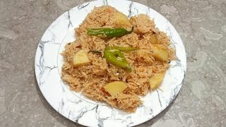 Aloo Masala Paula Recipe By Fusion Food || Potato Rice #foodfusion #aloopaula