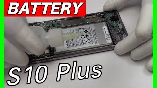 استبدال شاشة سامنسونك samsung galaxy s10+ battery replacement