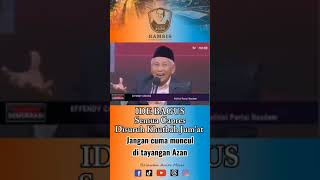 Tambah Ngaur ini Khotbah jum'at isinya politik