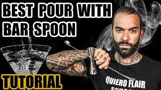 🍸TRUCOS CON BAR SPOON - FLAIR BARTENDING TUTORIAL #tutorialcocktail